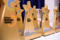 Seahaven Business Awards Trophy Design