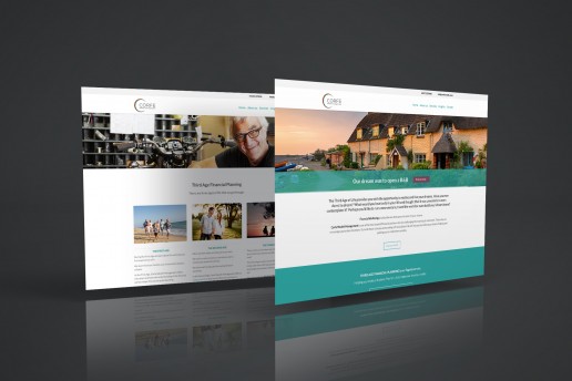 Corfe Wealth Management Website Design