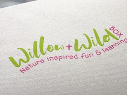 Willow & Wild Box Logo Design Sussex