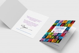Design for corporate greeting card